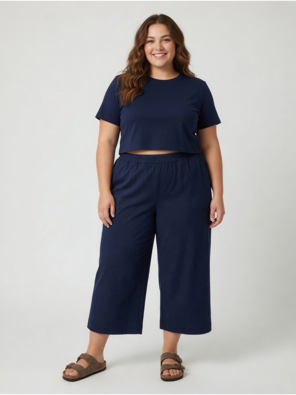 Smash + Tess Pull On Wide Leg Pants
